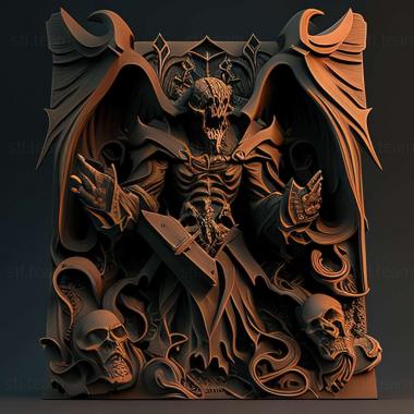 3D model Infernal Hells Vengeance game (STL)